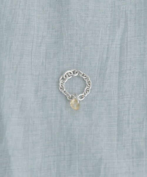 URBAN RESEARCH DOORS(アーバンリサーチドアーズ)の「天然石チェーンリング SILVER925(リング・レディース・MOONSTONE/PERIDOT/CITRINE・-)」の15枚目の写真