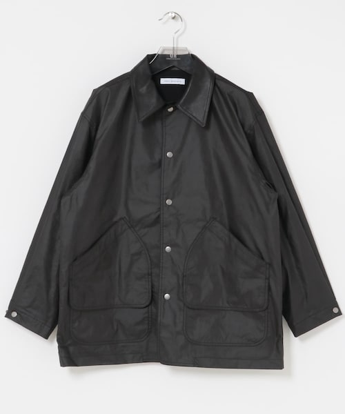 URBAN RESEARCH（アーバンリサーチ）の「NYLON HUNTING JACKET（テーラードジャケット・メンズ・BLACK/KHAKI・M/L）」の4枚目の写真