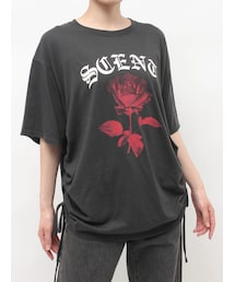 jouetie | ローズロゴルーズTシャツ(Tシャツ/カットソー)