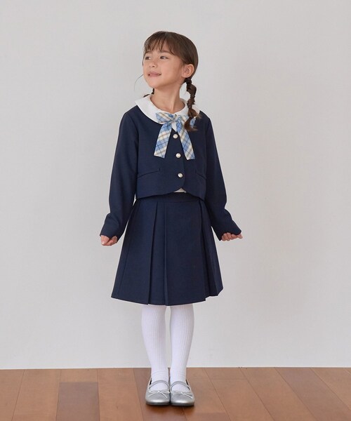 ROPE' PICNIC(ロペピクニック)の「【KIDS】セレモニーにも/リボンタイ(蝶ネクタイ・キッズ・ベージュ/サックス・F)」の20枚目の写真