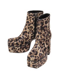 EVRIS | レザーライクチャンキーブーツ(ブーツ)