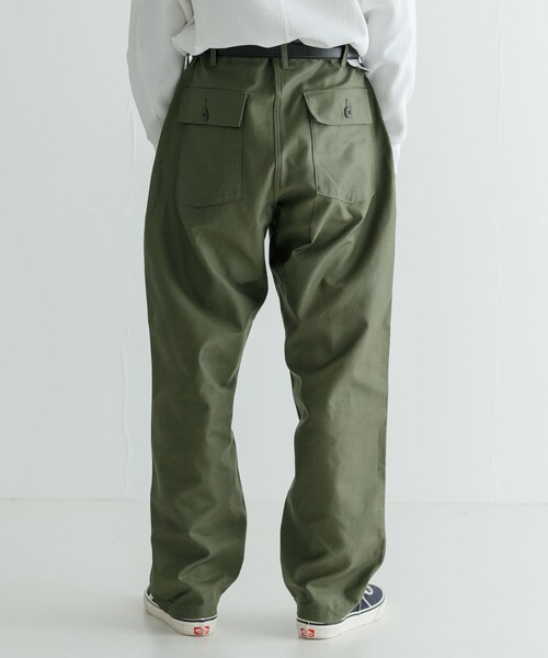 URBAN RESEARCH(アーバンリサーチ)の「『別注』CIOTA×URBAN RESEARCH Baker Pants(Baggy)(チノパンツ・メンズ・Dark Olive・4/5/6)」の8枚目の写真