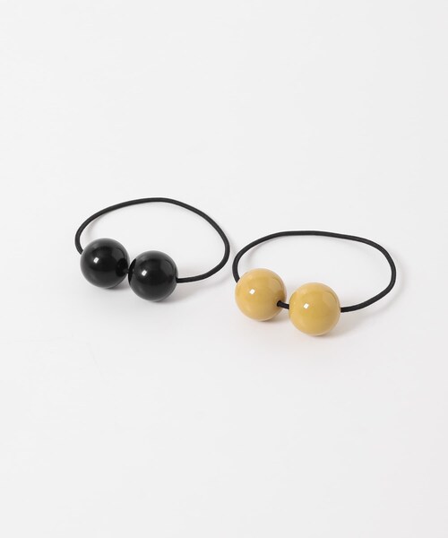 URBAN RESEARCH（アーバンリサーチ）の「decor『デコール』　SET HAIR TIE（ヘアゴム・レディース・BEIGE/BK/CARAMEL/BK・-）」の12枚目の写真