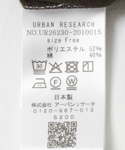 URBAN RESEARCH(アーバンリサーチ)の「THYARD コンパクトTシャツ(Tシャツ/カットソー・レディース・OFF WHITE/BLACK/BROWN・Free)」の13枚目の写真