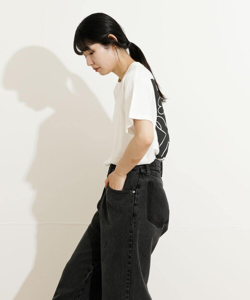 THE GOODLAND MARKET（ザグッドランドマーケット）の「ザ グッドランド マーケット　T-SHIRTS flower（Tシャツ/カットソー・メンズ・black/white/blue・S/M/L）」の21枚目の写真