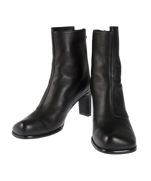 UN3D.（アンスリード）の「ROUND TOE SHORT BOOTS（ブーツ・レディース・グレー/ベージュ/ブラック・37/36/38）」の16枚目の写真