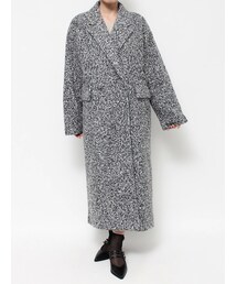 EATME | ラメブークレロングコート(チェスターコート)