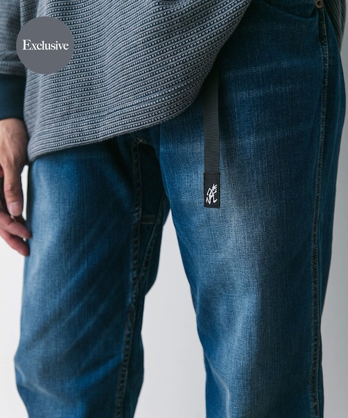 URBAN RESEARCH DOORS(アーバンリサーチドアーズ)の「『別注』Gramicci Mountain Tuck Pants(デニムパンツ・メンズ・BLACK/MediumUsed/Dark Used/O.W.・S/M/L/XL)」の3枚目の写真