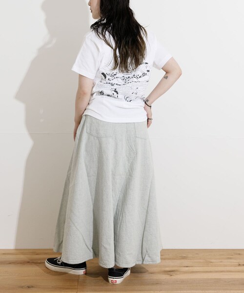 THE GOODLAND MARKET(ザグッドランドマーケット)の「ザ グッドランド マーケット THE GOODLAND T-SHIRTS LAND(Tシャツ/カットソー・メンズ・White・S/M/L)」の6枚目の写真