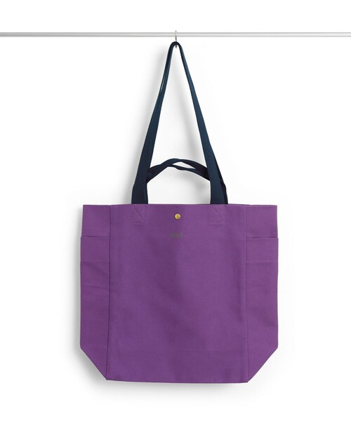 SENSE OF PLACE by URBAN RESEARCH（センスオブプレイスバイアーバンリサーチ）の「HAY　Everyday Tote Bag（トートバッグ・メンズ・SoftYellow/GRAY/PURPLE/DarkGreen/E.Blue/BURGUNDY/MOCHA・One）」の5枚目の写真