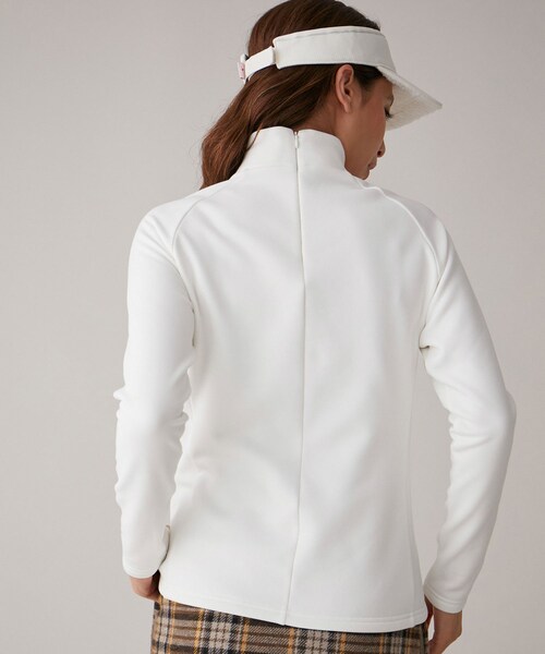 ROPE'（ロペ）の「コーデュラウラフリース エンボスプルオーバー（Tシャツ/カットソー・レディース・ブラック/ホワイト/ネイビー・L/M/S）」の12枚目の写真