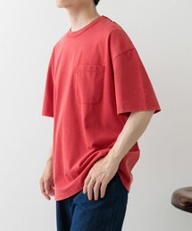 ITEMS URBANRESEARCH | フェード加工クルーネック天竺ポケットTシャツ(Tシャツ/カットソー)