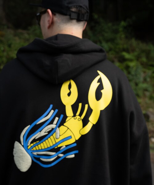 URBAN RESEARCH(アーバンリサーチ)の「『別注』TASF×LAKE SEEKERS LOVER JIGパーカー(パーカー・メンズ・BLK/GRY/NVY・M/L/XL)」の6枚目の写真