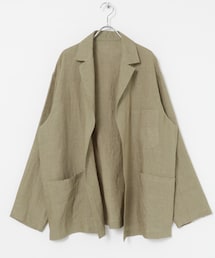 YLEVE LINEN POPLIN JACKET