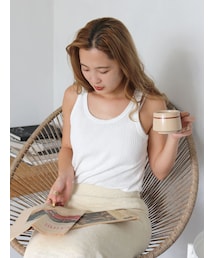 Ungrid | ランダムテレコタンクトップ(タンクトップ)