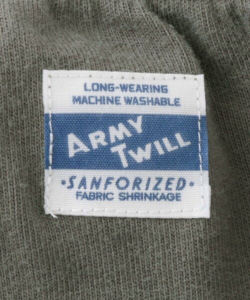 URBAN RESEARCH Sonny Label（アーバンリサーチサニーレーベル）の「ARMY TWILL　Heavy Jersey Pants（スウェットパンツ・メンズ・BLACK/KHAKI・M/L）」の16枚目の写真