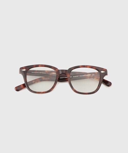 ADAM ET ROPE'(アダムエロペ)の「【NOCHINO OPTICAL/ノチノオプティカル】SANSUI(メガネ・メンズ・ブラック/ダークブラウン・F)」の13枚目の写真