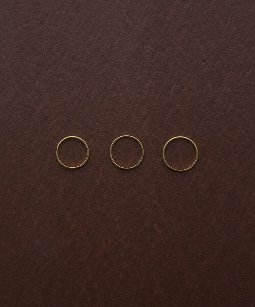 URBAN RESEARCH（アーバンリサーチ）の「decor『デコール』　18K BasicRing（リング・レディース・18KYG・11/13/15）」の7枚目の写真
