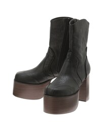 EVRIS | ウエスタンデザインプラットフォームブーツ(ブーツ)