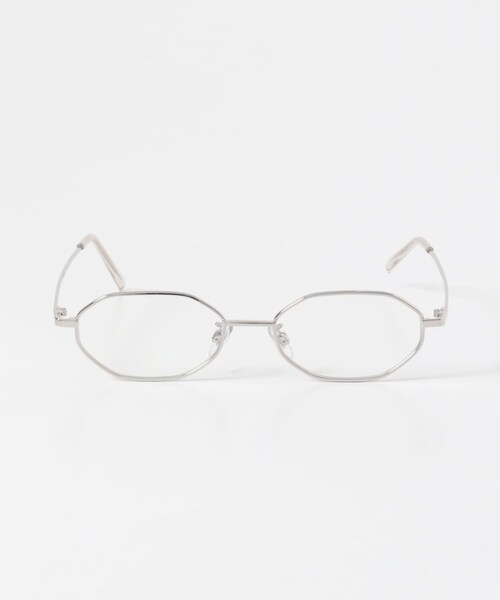 KBF（ケイビーエフ）の「メタルフレームサングラス（メガネ・レディース・BROWN/CLEAR・One）」の2枚目の写真