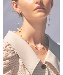 RESEXXY | 淡水パールコンビ2連ネックレス(ネックレス)