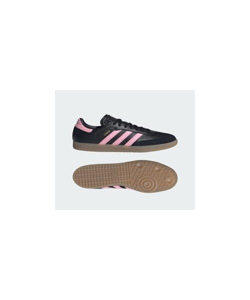 adidas（アディダス）の「サンバ インテル・マイアミCF IN / インドア用 / Samba Inter Miami CF IN（シューズ・メンズ・ブラック・23.5cm/24.0cm/24.5cm/25.0cm/25.5cm/26.0cm/26.5cm/27.0cm/27.5cm/28.0cm/28.5cm/29.0cm/29.5cm/30.0cm/22.0cm/22.5cm/23.0cm/31.0cm/30.5cm/31.5cm）」の5枚目の写真
