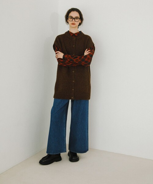 EKAL（エカル）の「バギータックデニム（デニムパンツ・レディース・O.W/USED・one/S/M）」の21枚目の写真