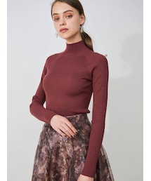 MERCURYDUO | チェンジリブタートルニット(ニット/セーター)