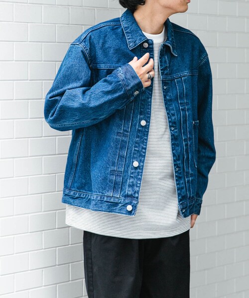 URBAN RESEARCH DOORS（アーバンリサーチドアーズ）の「FORK&SPOON　JFデニムジャケット（デニムジャケット・メンズ・ONEWASH/USED・4/5）」の7枚目の写真