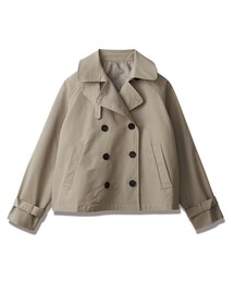 nissen | 【sail】ショートトレンチ(ジャケット/アウター)