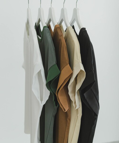 ITEMS URBANRESEARCH（アイテムズ アーバンリサーチ）の「バックタックフレンチプルオーバー（Tシャツ/カットソー・レディース・L.BEG/WHT/BLK/CML/KHK/WHT2・FREE）」の8枚目の写真