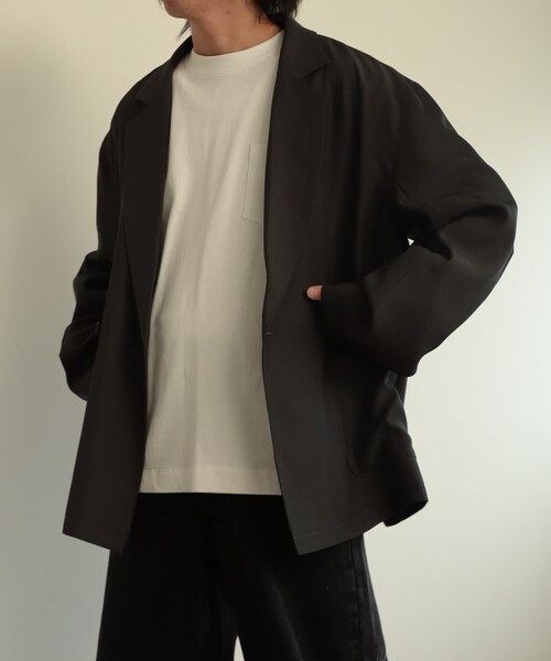 SENSE OF PLACE by URBAN RESEARCH（センスオブプレイスバイアーバンリサーチ）の「ダブルルーズジャケット（テーラードジャケット・メンズ・BEIGE/GRAY・M/L）」の20枚目の写真