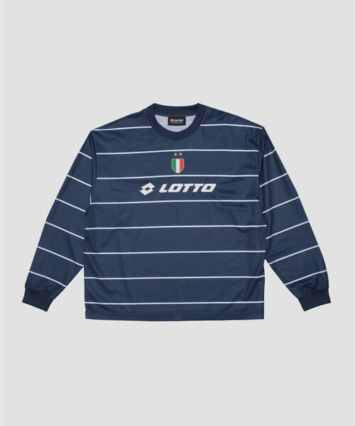URBAN RESEARCH（アーバンリサーチ）の「LOTTO　BORDER LONG-SLEEVE GAME SHIRTS（Tシャツ/カットソー・メンズ・BLUE/NAVY・M/L/XL/XXL）」の5枚目の写真