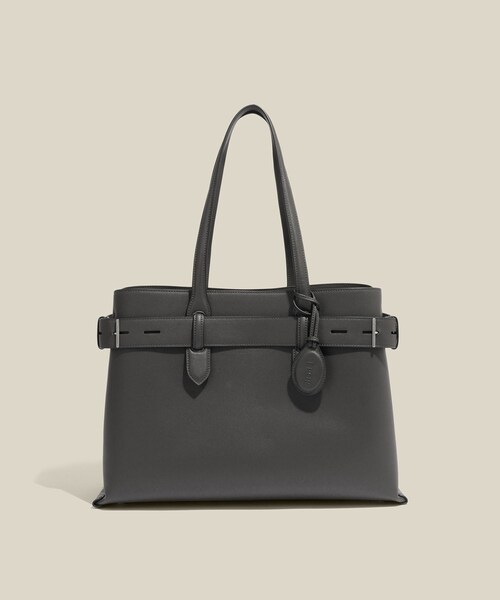 ROPE'（ロペ）の「【E'POR】A BAG Large/A4対応・通勤（トートバッグ・レディース・ブラック/ベージュ/チャコール/カラシ・F）」の5枚目の写真