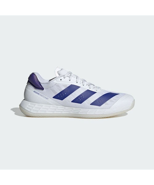 adidas（アディダス）の「アディゼロ ファストコート / Adizero FastCourt（シューズ・メンズ・ゴールド/ブラック/ホワイト・24.5cm/25.0cm/25.5cm/26.0cm/26.5cm/27.0cm/27.5cm/28.0cm/28.5cm/29.0cm/22.0cm/22.5cm/23.0cm/30.0cm/30.5cm/31.0cm/23.5cm/24.0cm/29.5cm/31.5cm/32.0cm/32.5cm/33.5cm）」の2枚目の写真