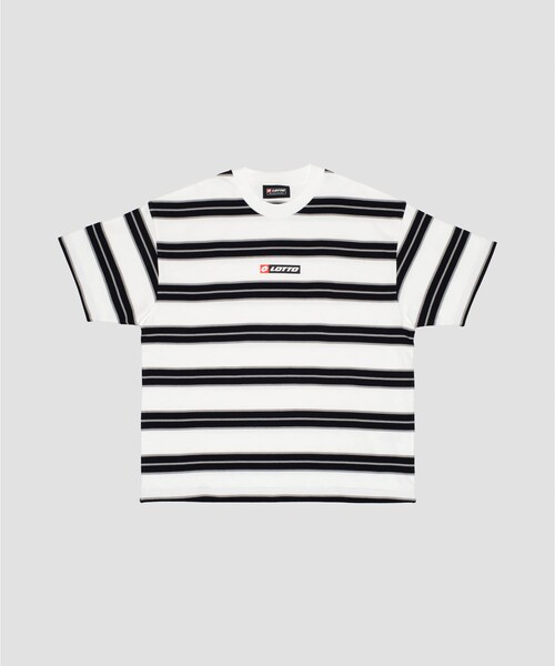 URBAN RESEARCH（アーバンリサーチ）の「LOTTO　MULTI BORDER T-SHIRTS（Tシャツ/カットソー・メンズ・WHITE/BROWN/NAVY・M/L/XL）」の8枚目の写真