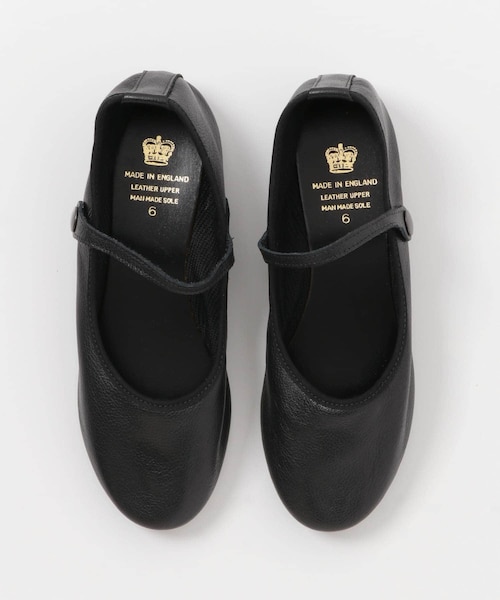 かぐれ（カグレ）の「CROWN　STRAP COURT JAZZ（バレエシューズ・レディース・BLACK/WHITE・4/5/6）」の10枚目の写真