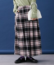 nissen | あったか起毛タックロングスカート＜Letempsriche＞(スカート)