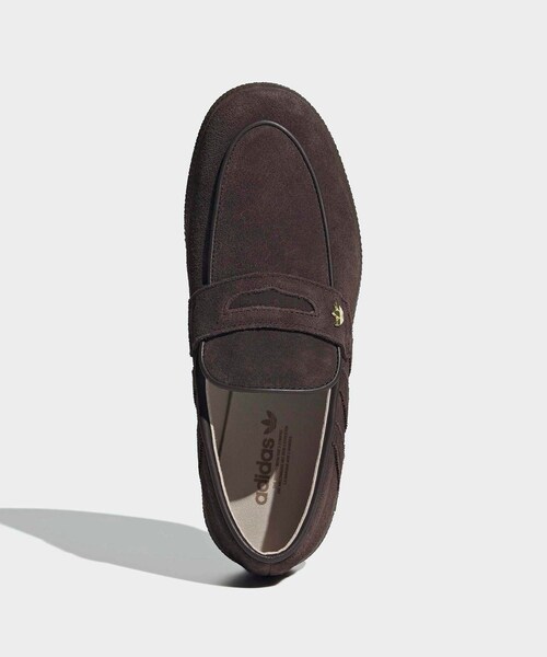 ADAM ET ROPE'(アダムエロペ)の「【adidas(アディダス)】ハンドボール スペツィアル ローファー /H ANDBALL SPEZIAL LOAFER(スニーカー・レディース・ダークブラウン系・22.5/23.5/24.5/25.0)」の11枚目の写真