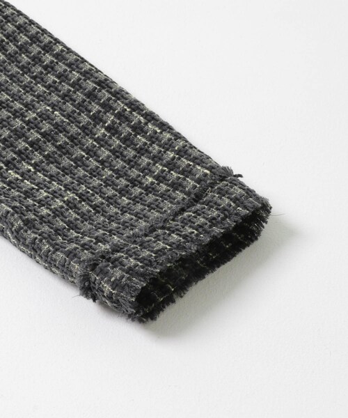 URBAN RESEARCH ROSSO（アーバンリサーチロッソ）の「F by ROSSO　ベロアツイードジャケット（テーラードジャケット・レディース・GRAY/BLACK・FREE）」の16枚目の写真