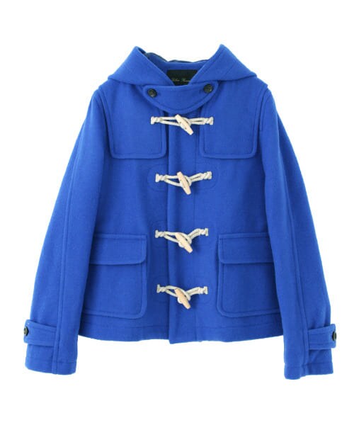 URBAN RESEARCH（アーバンリサーチ）の「ショートダッフルコート（ダッフルコート・レディース・BLUE/CHARCOAL/RED・FREE）」の4枚目の写真