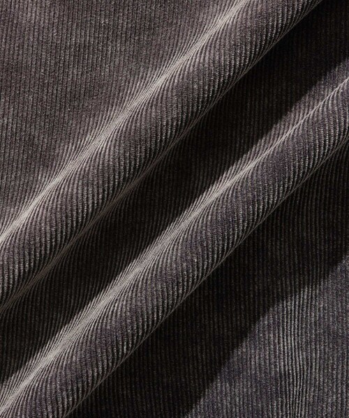 ADAM ET ROPE'（アダムエロペ）の「【URU/ウル】COTTON POLYESTER CORDUROY ZIP UP BLOUSON（ブルゾン・メンズ・スミクロ/ネイビー・1/2）」の17枚目の写真