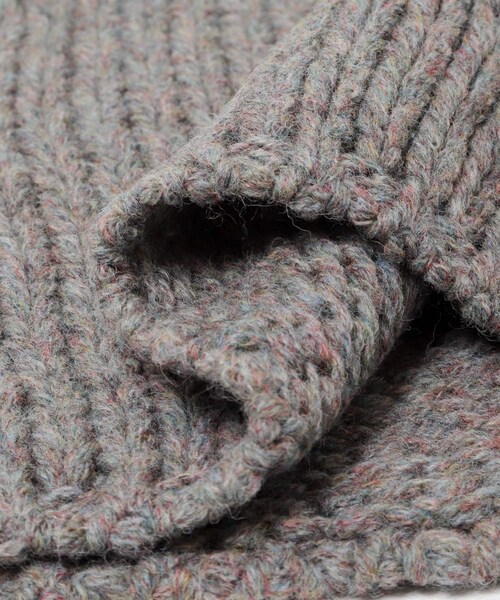 URBAN RESEARCH（アーバンリサーチ）の「AMOMENTO　HAND KNITTED VEST（ベスト・レディース・ECRU/GREY・S）」の10枚目の写真