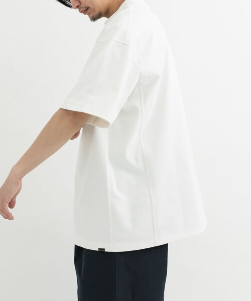 EKAL（エカル）の「『吸水速乾/UVカット』DRY OUT SHORT-SLEEVE T-SHIRTS（Tシャツ/カットソー・メンズ・ホワイト/ネイビー/サルチャ/ブラウンカーキ/ダークプラム・M/L）」の9枚目の写真