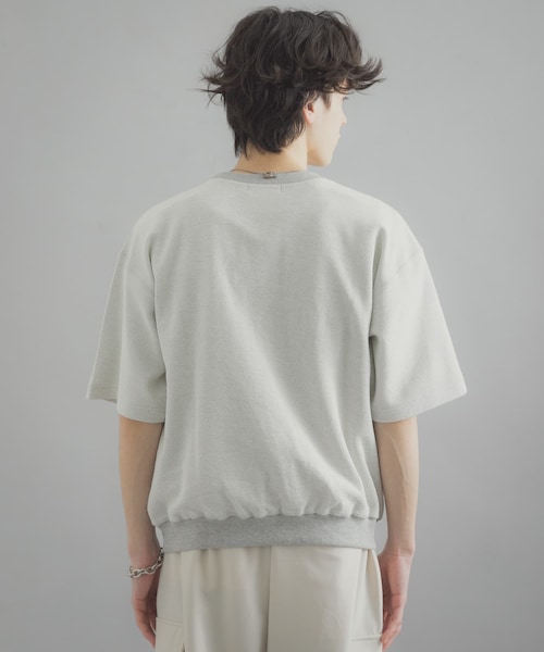 SENSE OF PLACE by URBAN RESEARCH（センスオブプレイスバイアーバンリサーチ）の「カレッジスウェットショートスリーブTシャツ（スウェット・メンズ・GRAY/NAVY/RED・M/L）」の5枚目の写真