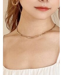 RESEXXY | チェーンコンビ2連ネックレス(ネックレス)