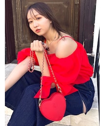 ハートチェーンショルダーバッグ