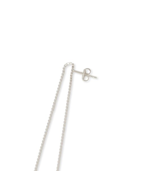 ADAM ET ROPE'（アダムエロペ）の「【SASKIA DIEZ（サスキア ディッツ）】FINE EARRINGS FRINGE CUBIC NO2（ピアス（両耳用）・レディース・シルバー・F）」の6枚目の写真