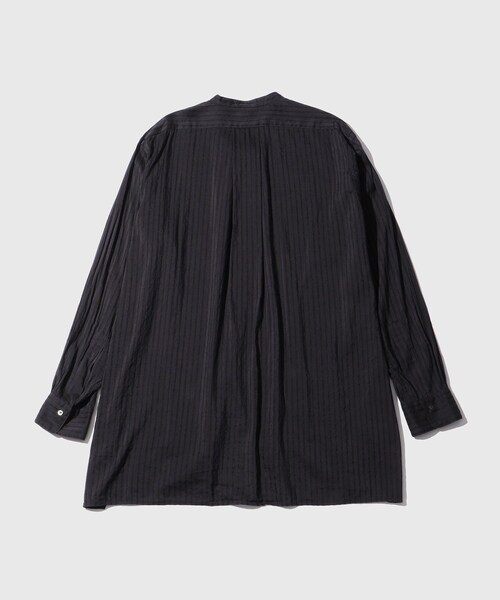 ADAM ET ROPE'(アダムエロペ)の「【HEUGN/ユーゲン】Morris LINO silk Jqd(シャツ/ブラウス・メンズ・チャコール・1/2/3/4)」の14枚目の写真