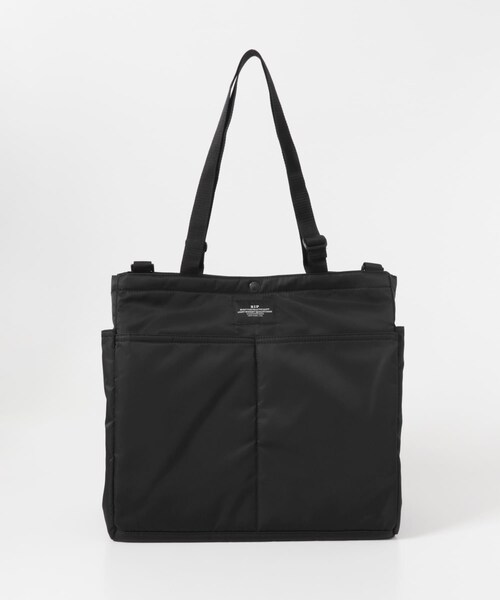URBAN RESEARCH DOORS(アーバンリサーチドアーズ)の「BAGSINPROGRESS CARRY-ALL BEACH BAG(トートバッグ・メンズ・BLACK/KHAKI・Free)」の5枚目の写真